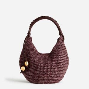 NWT Madewell The Camren Mini Bag Woven Brown